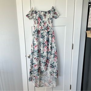 *Sold* Floral High-Low Dress